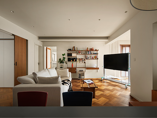 原创设计l餐厅可移位，吊灯旋转解决采光