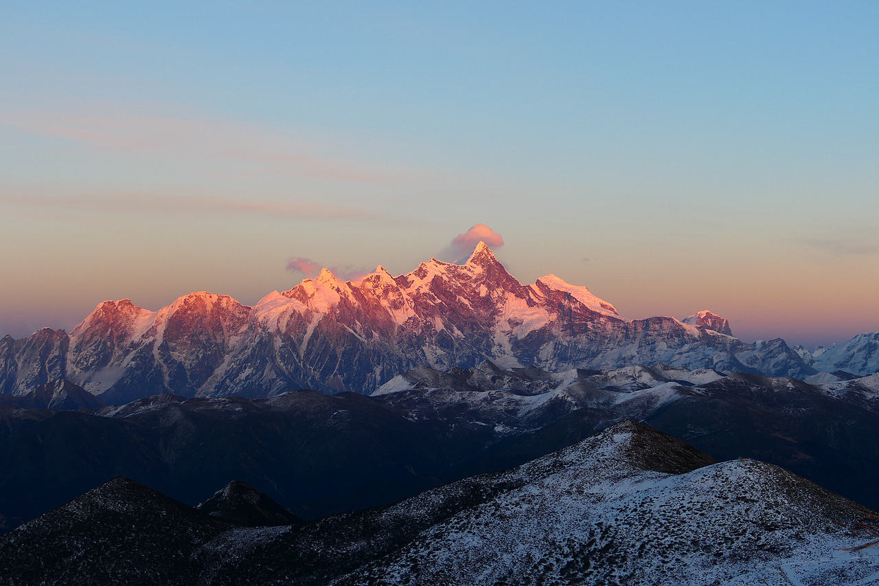 山有骨，以冰为筋，以雪为魂，以清寒为韵，（图ZNDA1NTMwMjM2） - 艺术插画 - 站酷设计师wn赤子原创素材 - 站酷ZCOOL