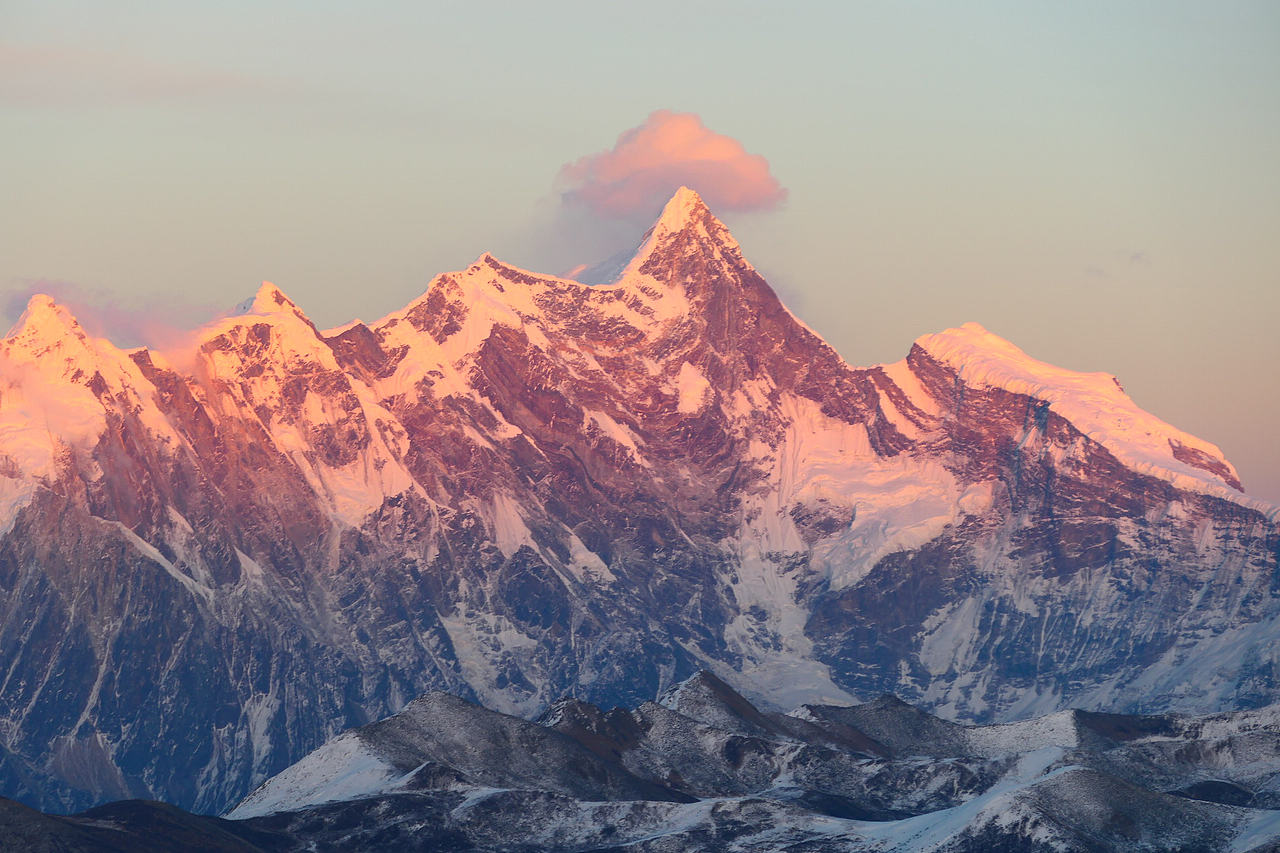 山有骨，以冰为筋，以雪为魂，以清寒为韵，（图ZNDA1NTMwMjg4） - 艺术插画 - 站酷设计师wn赤子原创素材 - 站酷ZCOOL