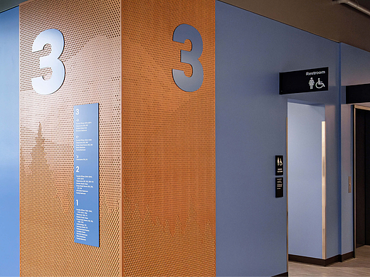 导视设计｜办公空间导视设计｜办公空间文化墙设计