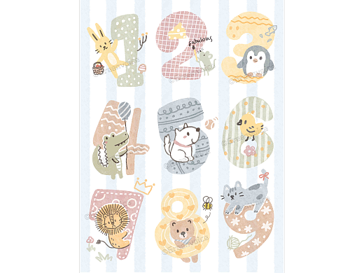 数到九，朋友全都有