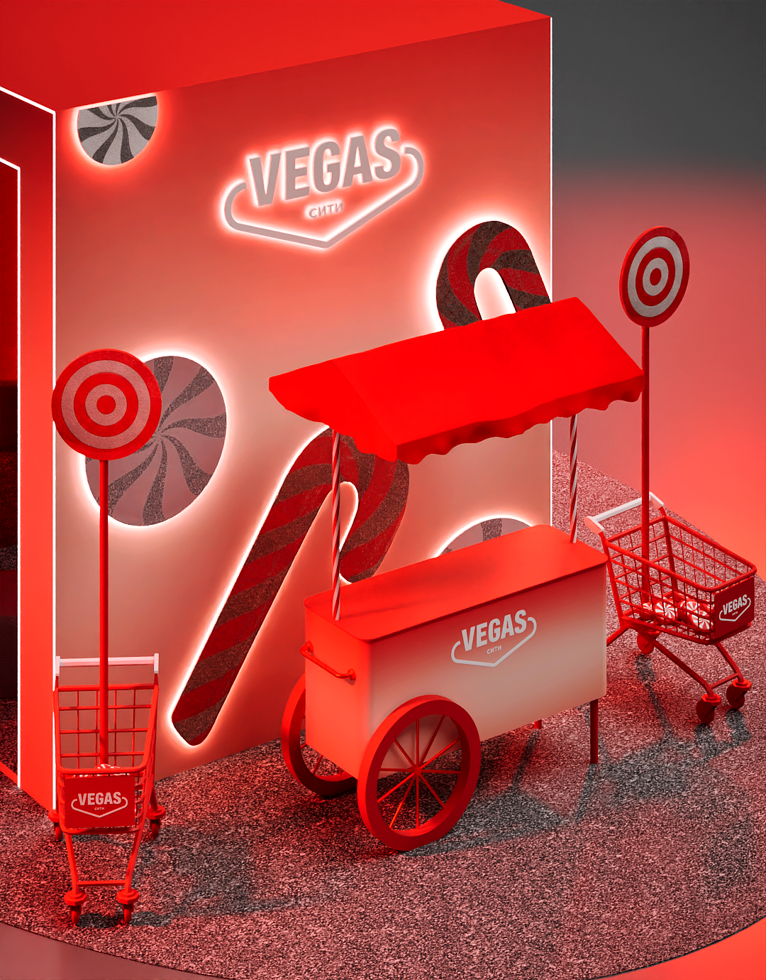 📍莫斯科 VEGAS сити 购物中心新年贵宾休（图ZNDA1NTM5NTYw） - 建筑/空间 - 站酷设计师Masha玛莎原创素材 - 站酷ZCOOL