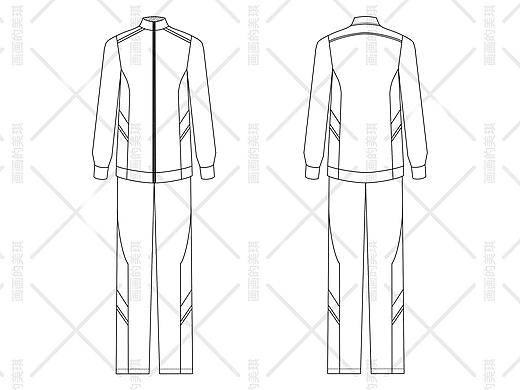 训练服款式效果图
