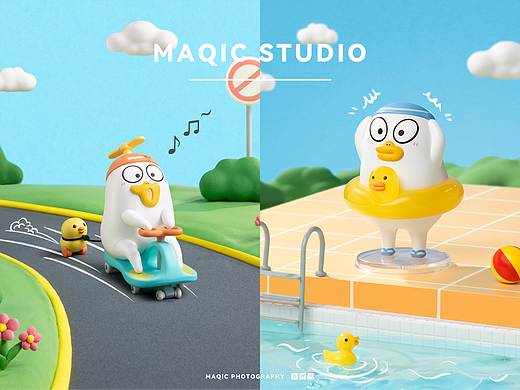 泡泡玛特「小刘鸭长不大真好」系列盲盒——潮玩摄影