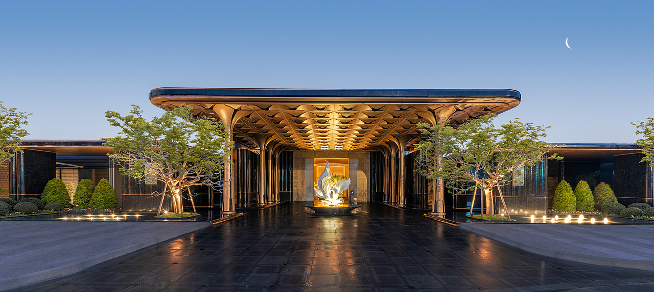 商业地产景观示范区｜苏州绿城沁百合（图ZNDA1NTQ0Mjgw） - 景观设计 - 站酷设计师汤野建筑空间摄影原创素材 - 站酷ZCOOL