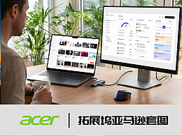 Acer | 6 in1 HUB 拓展坞亚马逊套图全案设计
