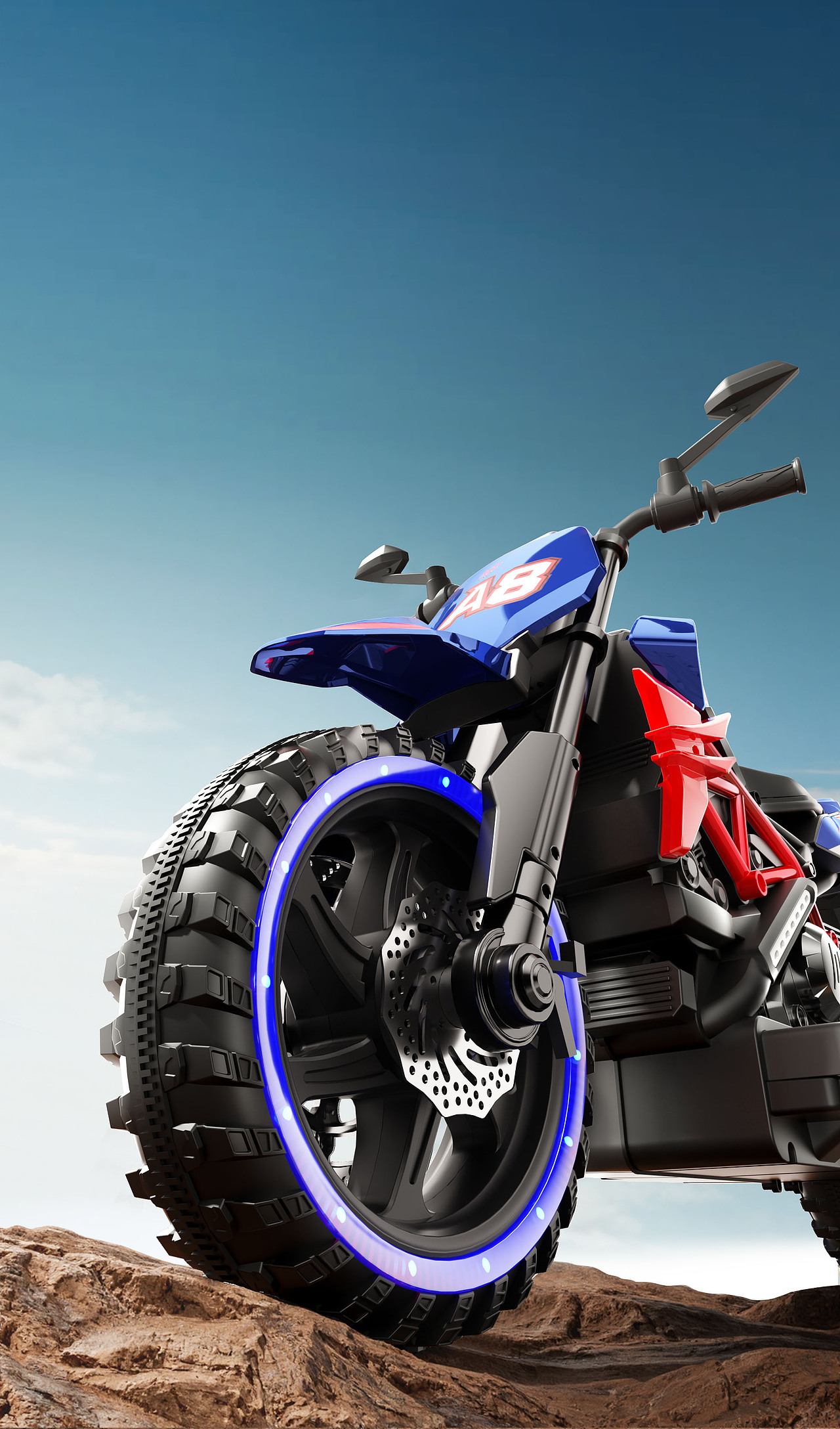 兒童母嬰摩托車渲染+AIGC輔助（圖ZNDA1NTUwODM2） - 產(chǎn)品 - 站酷設(shè)計師香椰芙芙球原創(chuàng)素材 - 站酷ZCOOL