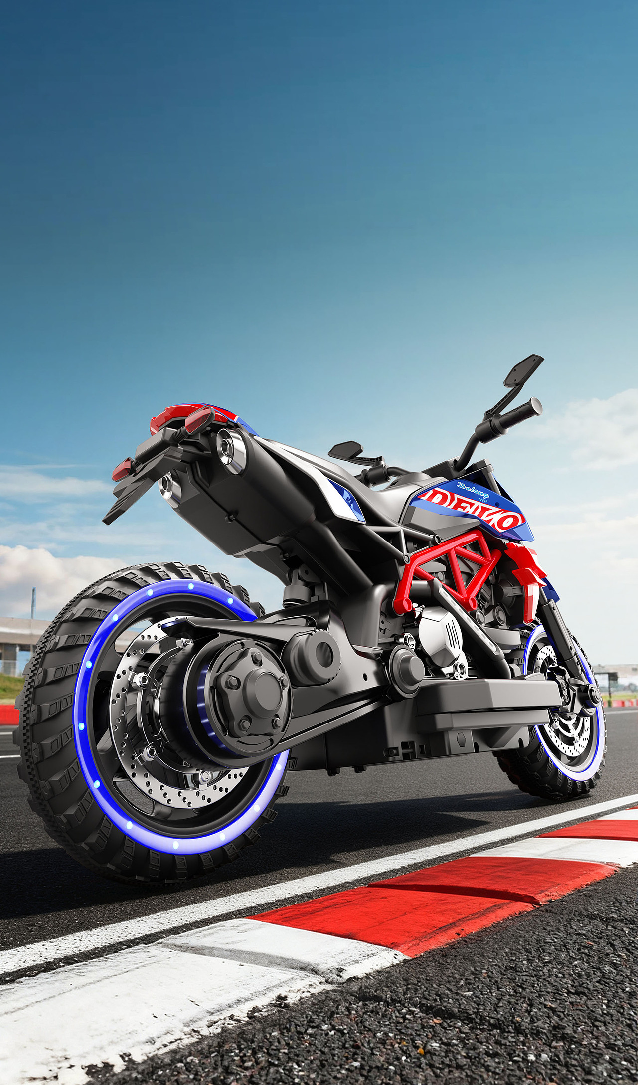 兒童母嬰摩托車渲染+AIGC輔助（圖ZNDA1NTUwODQ4） - 產(chǎn)品 - 站酷設(shè)計師香椰芙芙球原創(chuàng)素材 - 站酷ZCOOL