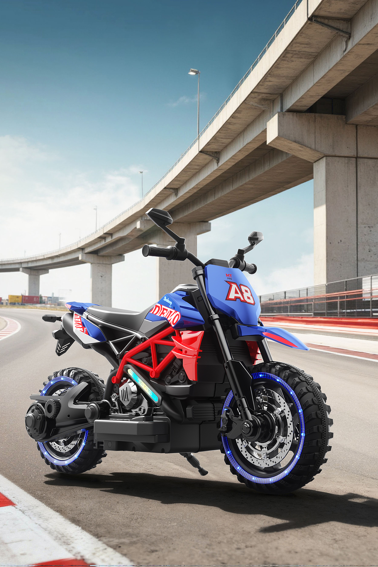 兒童母嬰摩托車渲染+AIGC輔助（圖ZNDA1NTUwODUy） - 產(chǎn)品 - 站酷設(shè)計師香椰芙芙球原創(chuàng)素材 - 站酷ZCOOL