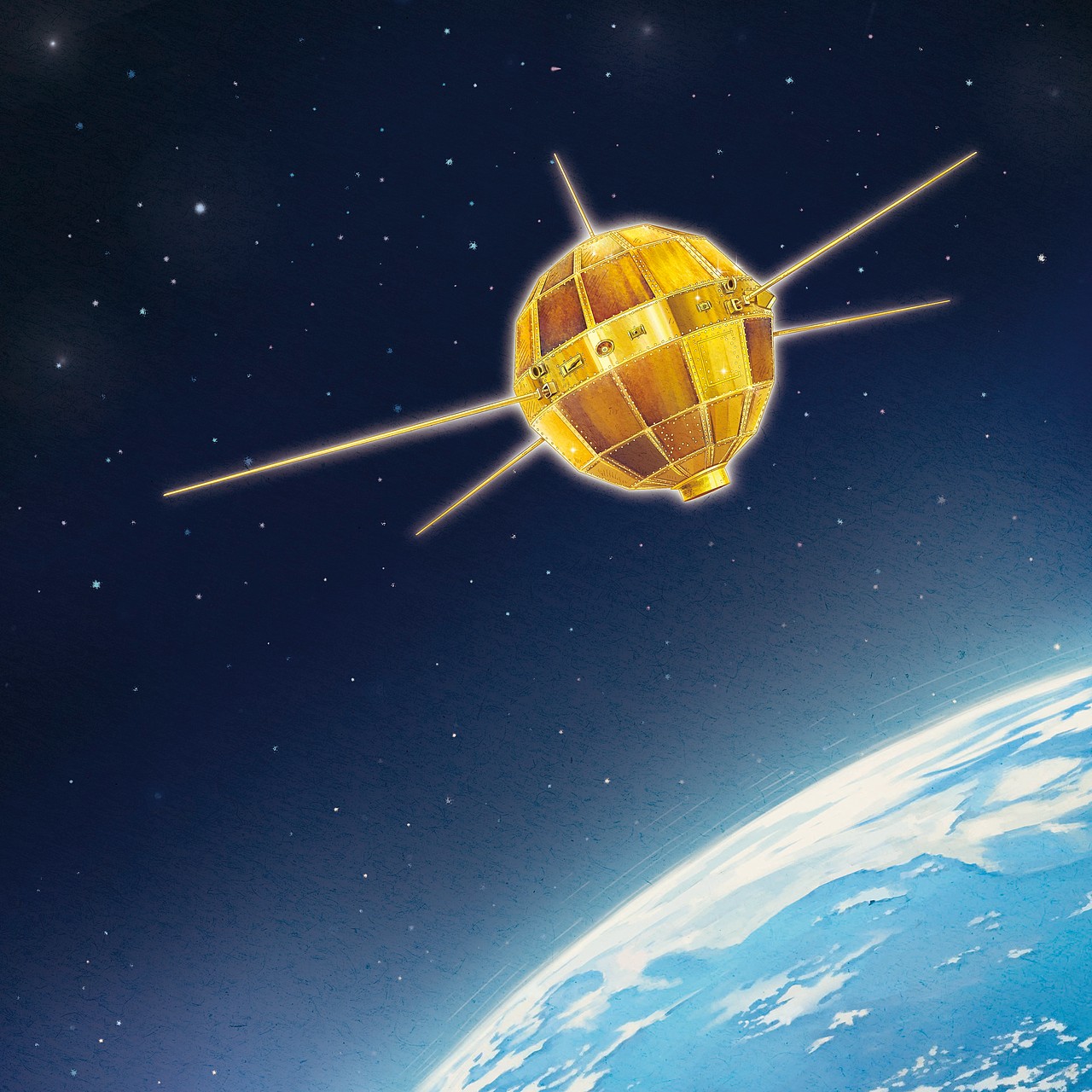 一套讲述地球与卫星的科技类绘本（图ZNDA1NTUwOTky） - 绘本 - 站酷设计师小白敦敦原创素材 - 站酷ZCOOL