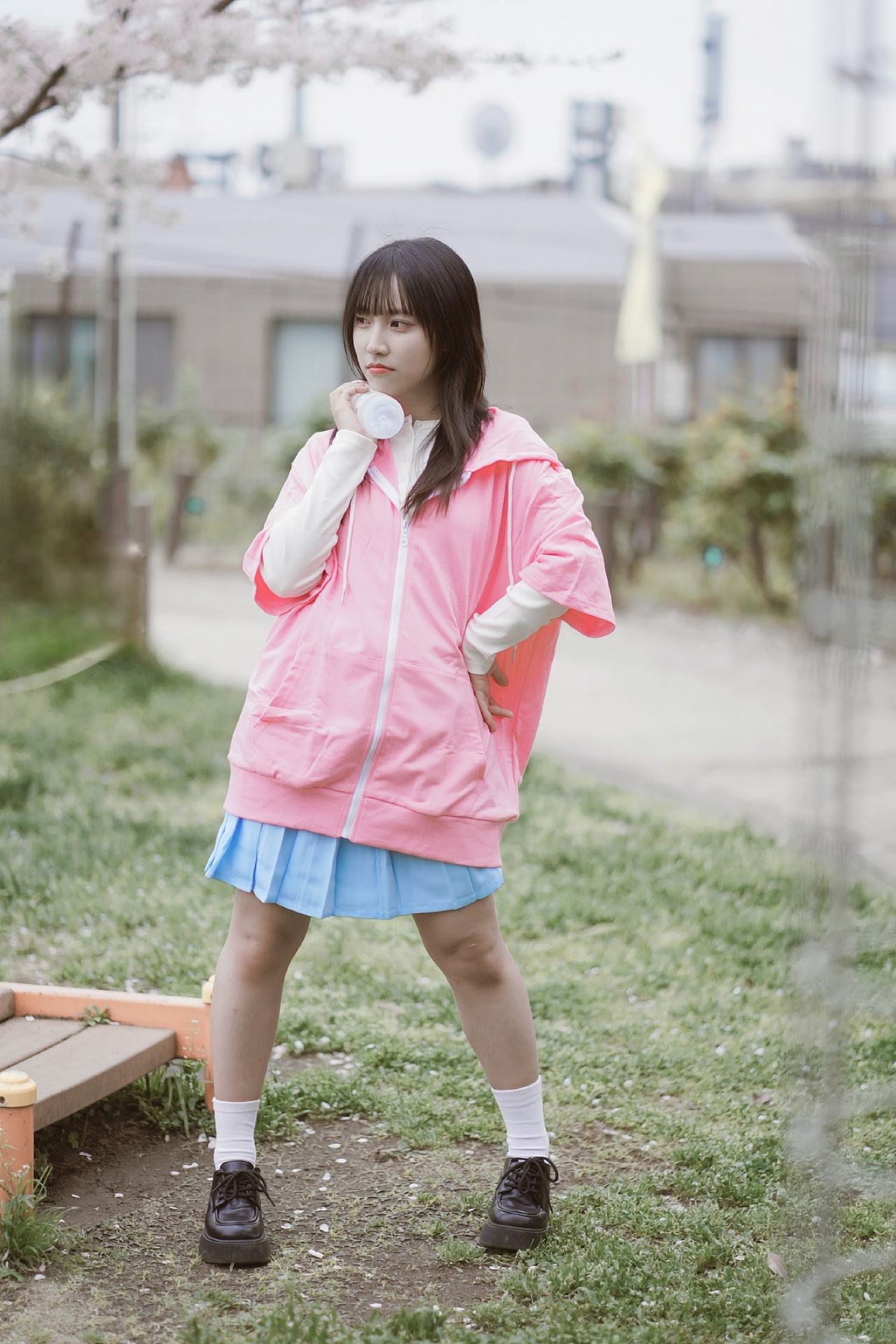 樱花下の日系（图ZNDA1NTU4NDIw） - 人像摄影 - 站酷设计师Limo_小野原创素材 - 站酷ZCOOL