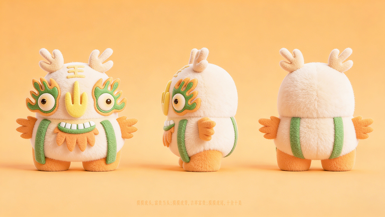 《晋虎家，佑平安》（图ZNDA1NTU4ODg4） - IP形象 - 站酷设计师荼锦水云身原创素材 - 站酷ZCOOL