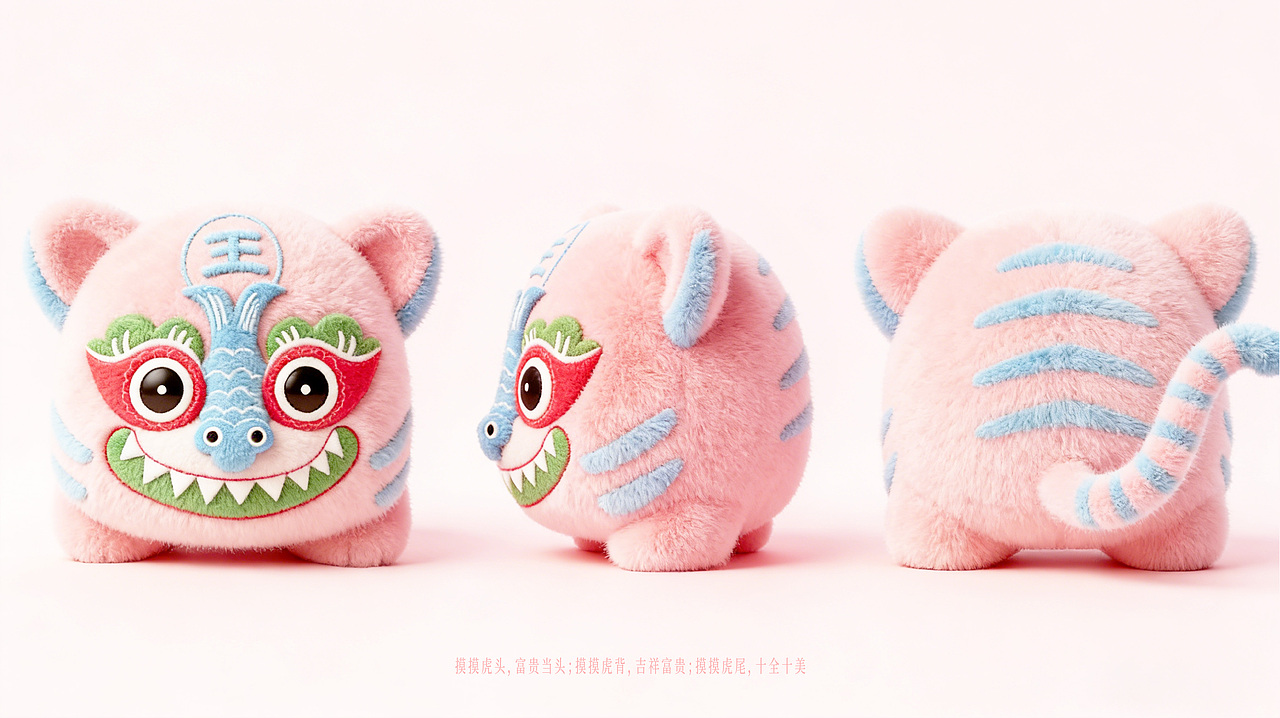 《晋虎家，佑平安》（图ZNDA1NTU4ODk2） - IP形象 - 站酷设计师荼锦水云身原创素材 - 站酷ZCOOL