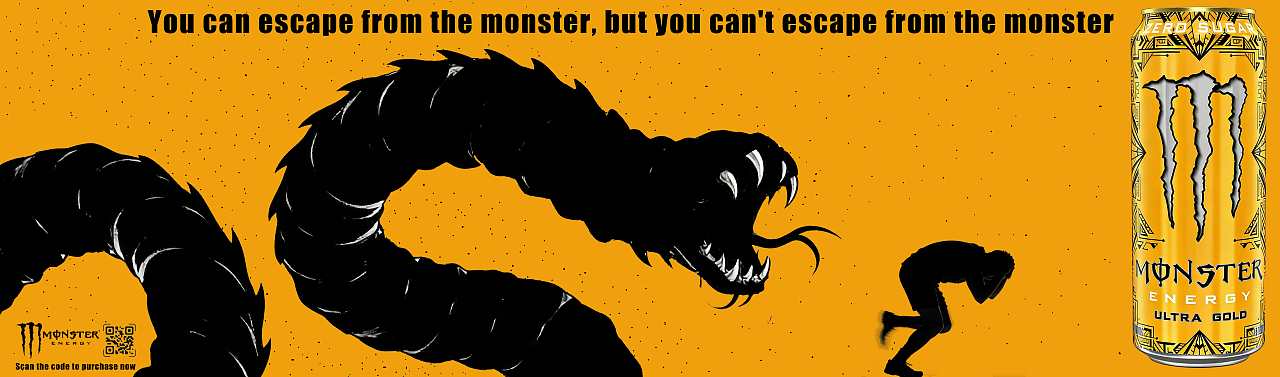 MONSTER（图ZNDA1NTU5Nzk2） - 海报 - 站酷设计师XENONL原创素材 - 站酷ZCOOL