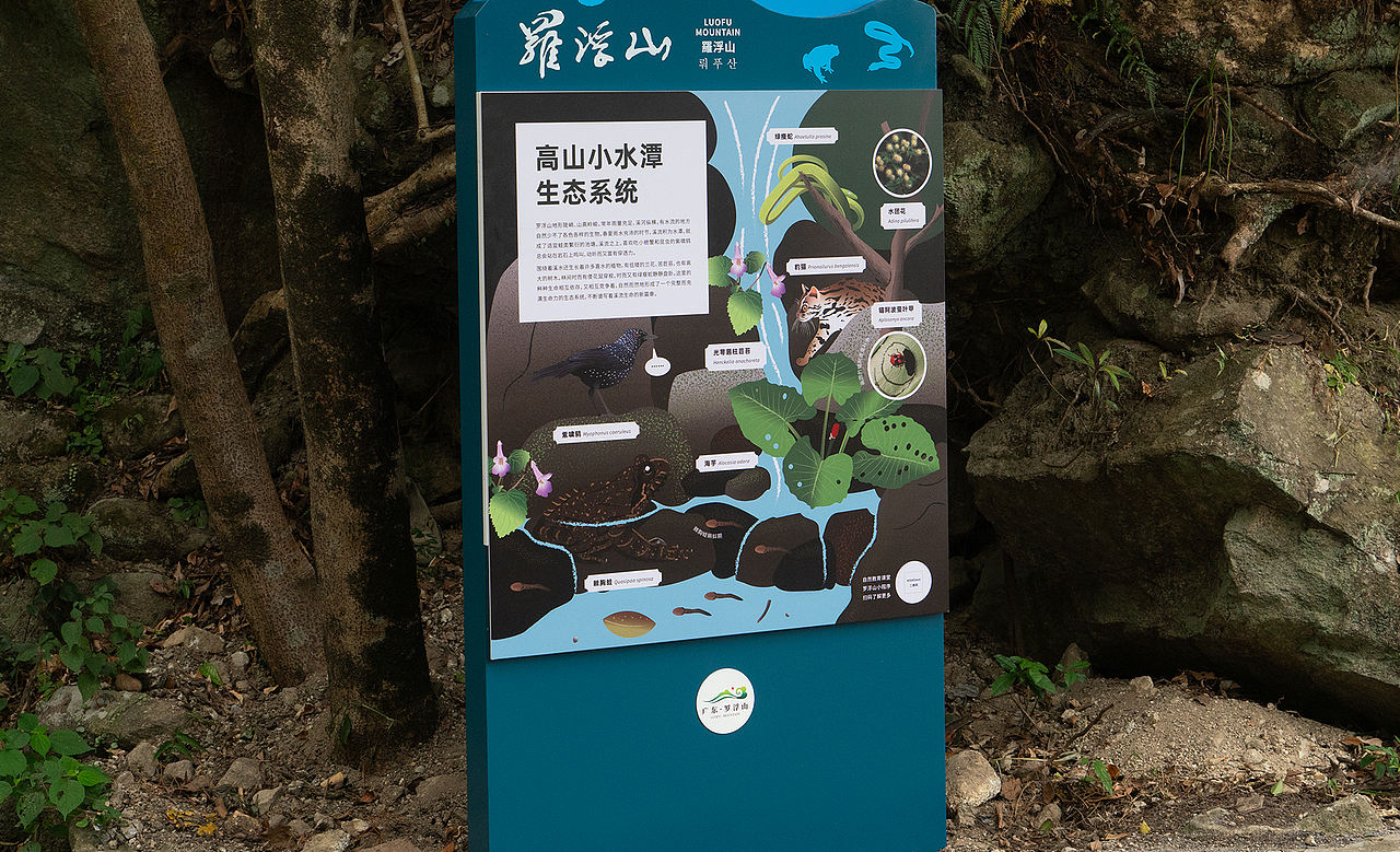 惠州市罗浮山紫云路步道自然科普解说牌设计（图ZNDA1NTU5Nzg4） - 宣传物料 - 站酷设计师tofu豆腐原创素材 - 站酷ZCOOL