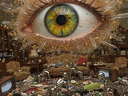 AI数字影像《界·限》：一粒微尘中可见三千世界