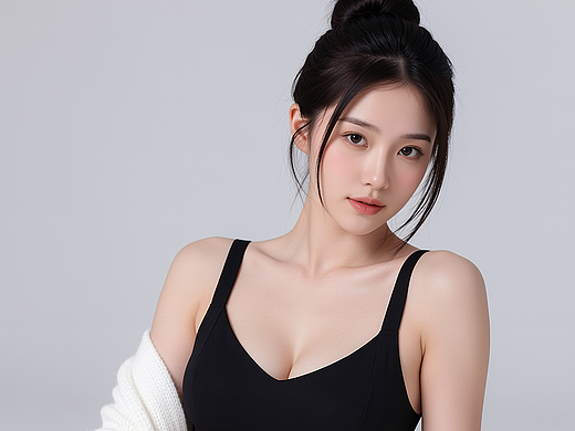 AIGC+产品图生成的一些模特展示图