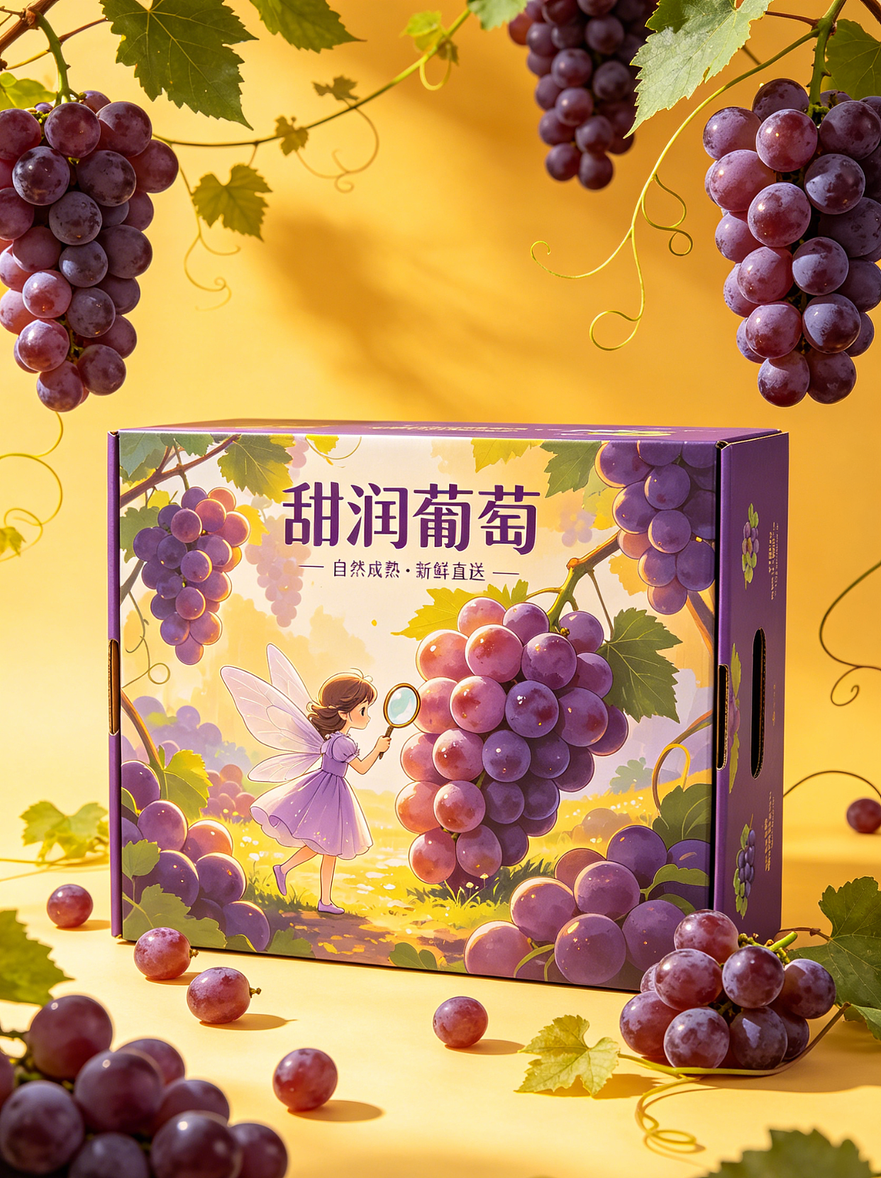 葡萄包装设计（图ZNDA1NTc2NDE2） - 包装 - 站酷设计师若鱼文化创意15年原创素材 - 站酷ZCOOL