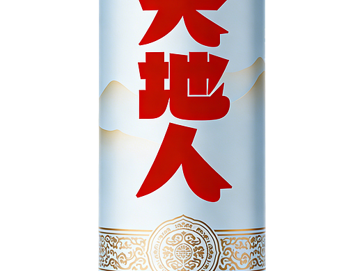 “天地人”啤酒广告