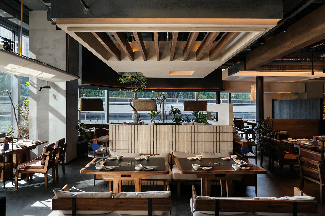 山野设计 × 蓝果子（图ZNDA1NTc4MjA4） - 酒店餐饮设计 - 站酷设计师Shanyedesign原创素材 - 站酷ZCOOL