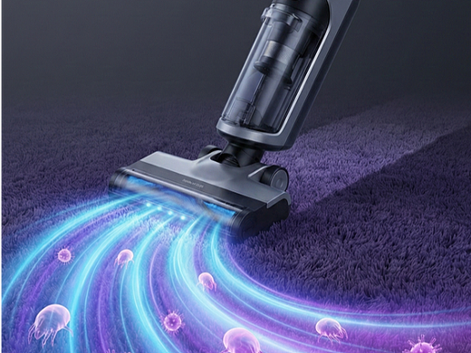 AI 吸尘器广告海报