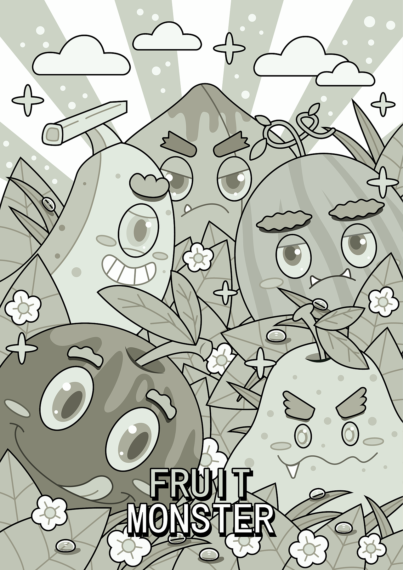 水果开会（图ZNDA1NTgwODk2） - 包装 - 站酷设计师奇怪yo原创素材 - 站酷ZCOOL