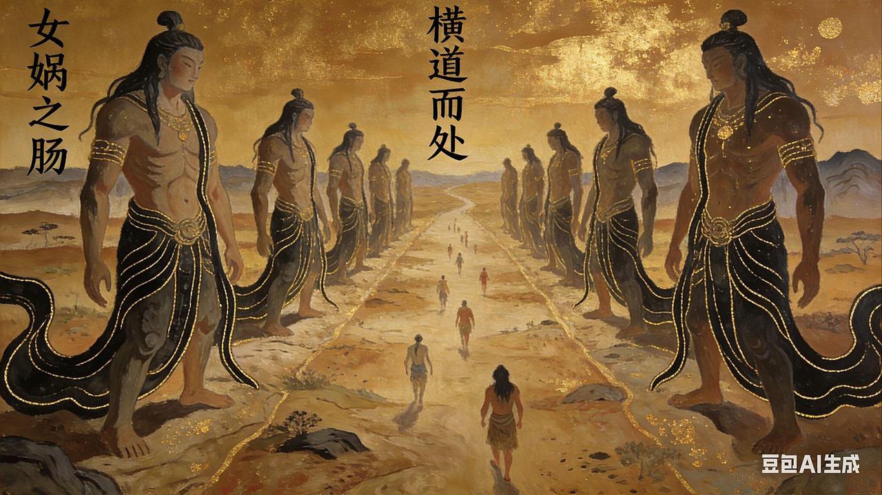 《女娲之肠·栗广十神》（图ZNDA1NTgwNzMy） - AI作品 - 站酷设计师JuneandY原创素材 - 站酷ZCOOL