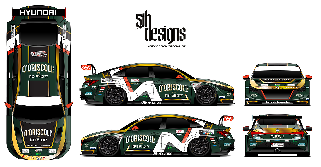 TCR ASIA HYUNDAI livery design（图ZNDA1NTgxNzA4） - 其他平面 - 站酷设计师Samuel_U原创素材 - 站酷ZCOOL