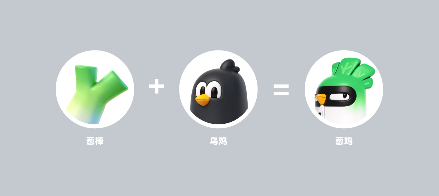 疯传 1300+次！这套葱鸡 IP 设计我藏了半年的野路子全公开，学会直接接单（图ZMTU1NDA5NDQ=） - 教程 - 站酷设计师菜心轻量文原创素材 - 站酷ZCOOL