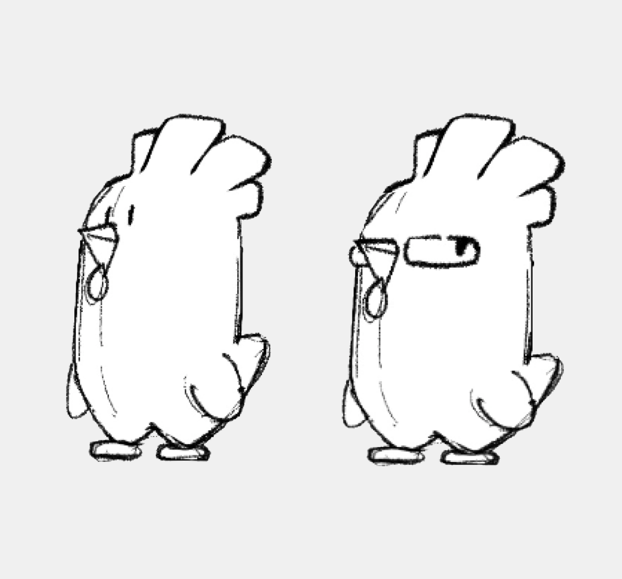 疯传 1300+次！这套葱鸡 IP 设计我藏了半年的野路子全公开，学会直接接单（图ZMTU1NDA5NDg=） - 教程 - 站酷设计师菜心轻量文原创素材 - 站酷ZCOOL