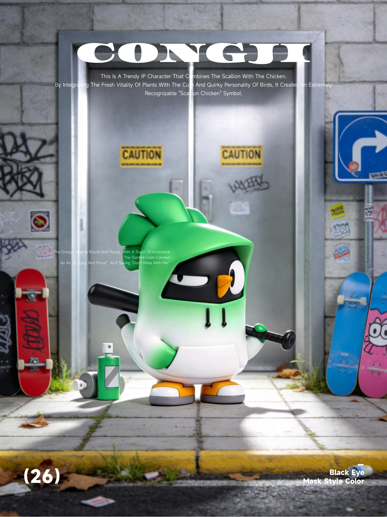 疯传 1300+次！这套葱鸡 IP 设计我藏了半年的野路子全公开，学会直接接单（图ZMTU1NDEwMjA=） - 教程 - 站酷设计师菜心轻量文原创素材 - 站酷ZCOOL