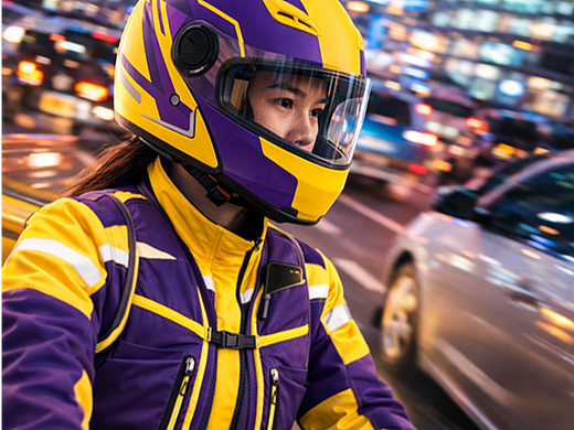 《行野之间——城市骑手机能夹克系统设计》