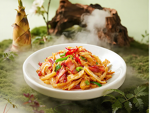 l立春、雨水季节性菜品海报