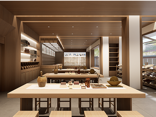 「百草轩」中医文化空间设计｜老校新生，本草传香