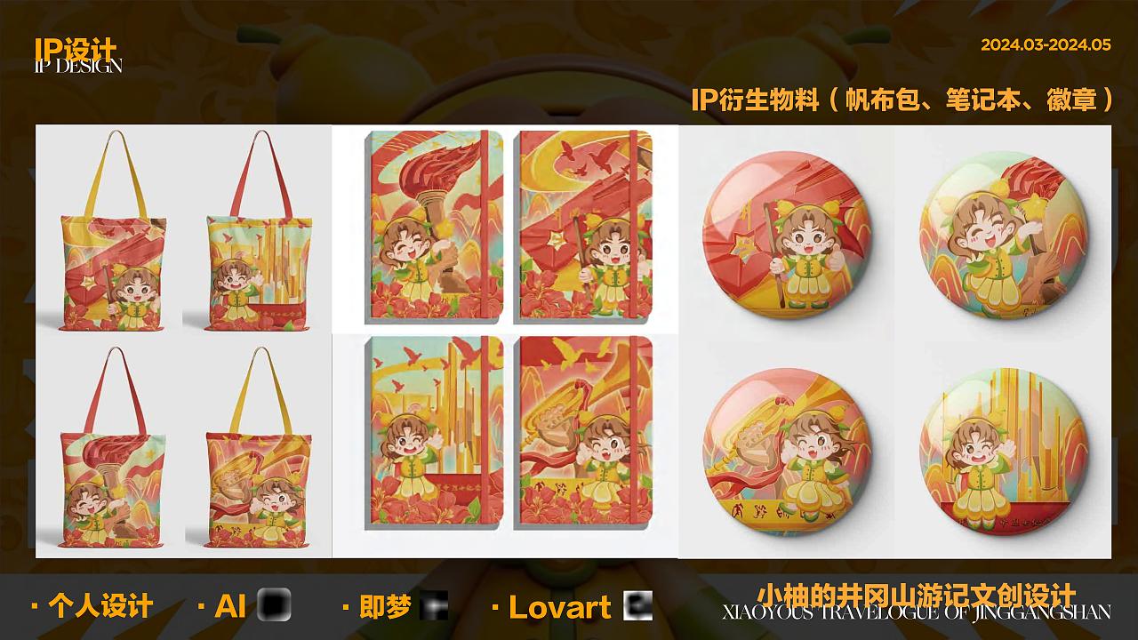 小柚的井冈山游记（图ZNDA1NTg5Nzk2） - IP形象 - 站酷设计师莫诺mono原创素材 - 站酷ZCOOL