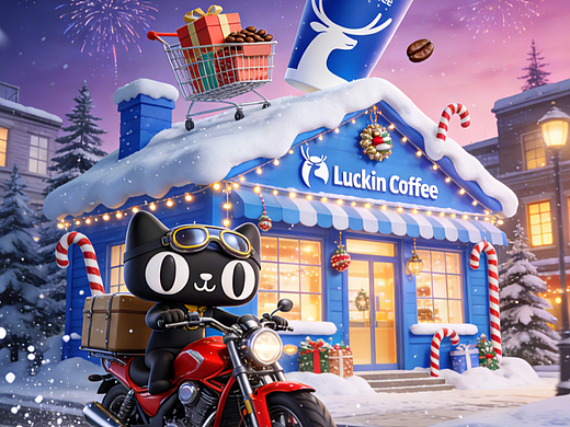 天猫双旦礼遇季海报