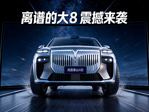 庭院级大五座SUV 岚图泰山X8「五一千里赴春约」