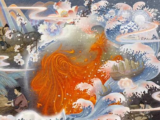 涅槃·形（个人主页-ZNzMzNzE5NzI=） - 商业插画 - 站酷设计师濯梅小馆原创素材 - 站酷ZCOOL