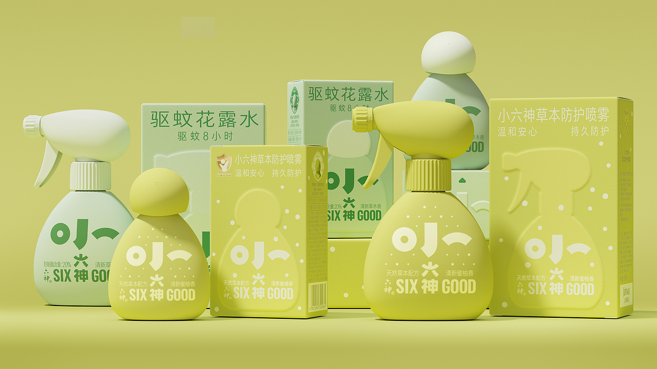 潘虎:悄悄和六神生了个娃~(图ZNDA1NTkzNTI0) - 包装 - 站酷设计师潘虎设计实验室原创素材 - 站酷ZCOOL