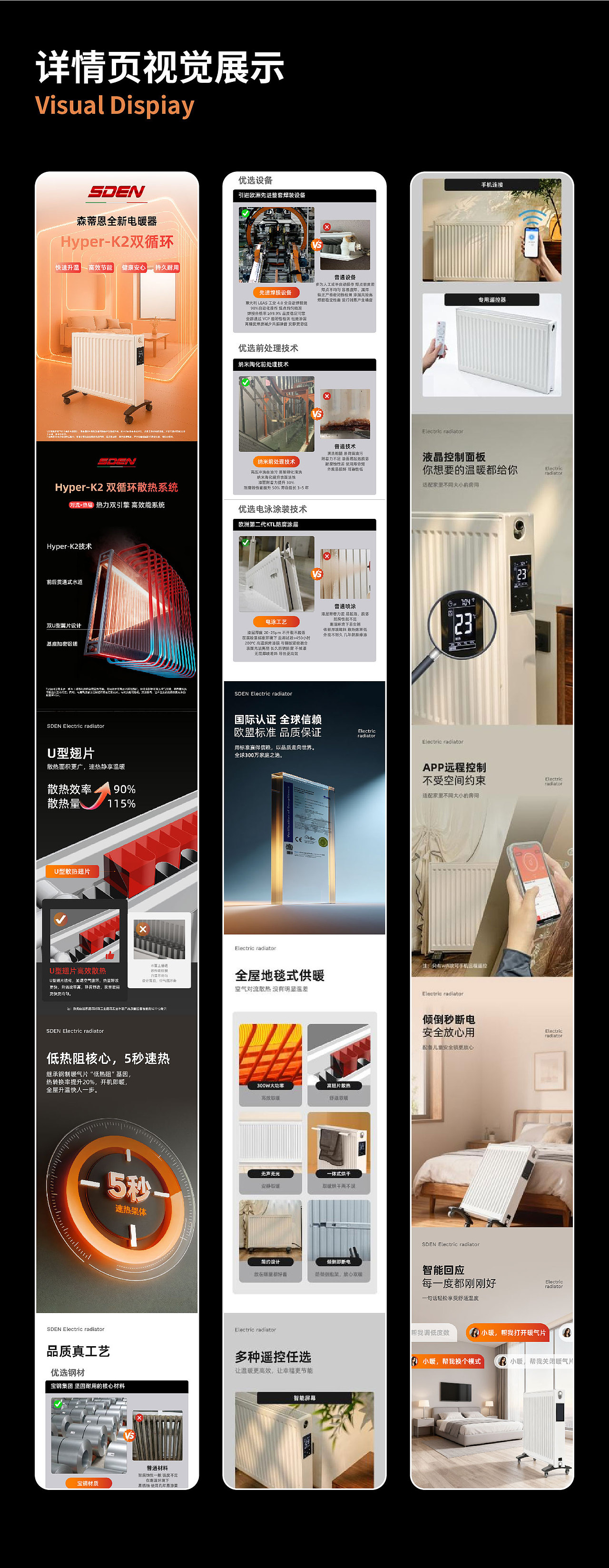 电暖气片详情页设计（图ZNDA1NTk3NDY0） - 其他平面 - 站酷设计师Z78469538原创素材 - 站酷ZCOOL