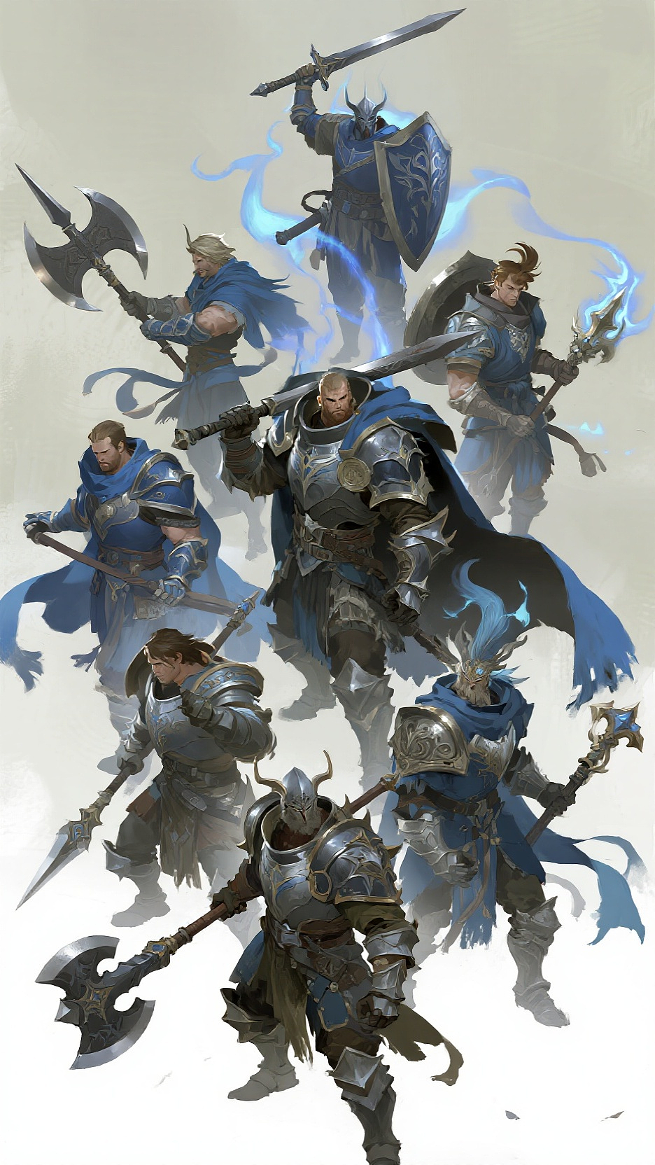 游戏人物概念设计（图ZNDA1NTk3OTA4） - AI作品 - 站酷设计师OMG欧先生原创素材 - 站酷ZCOOL