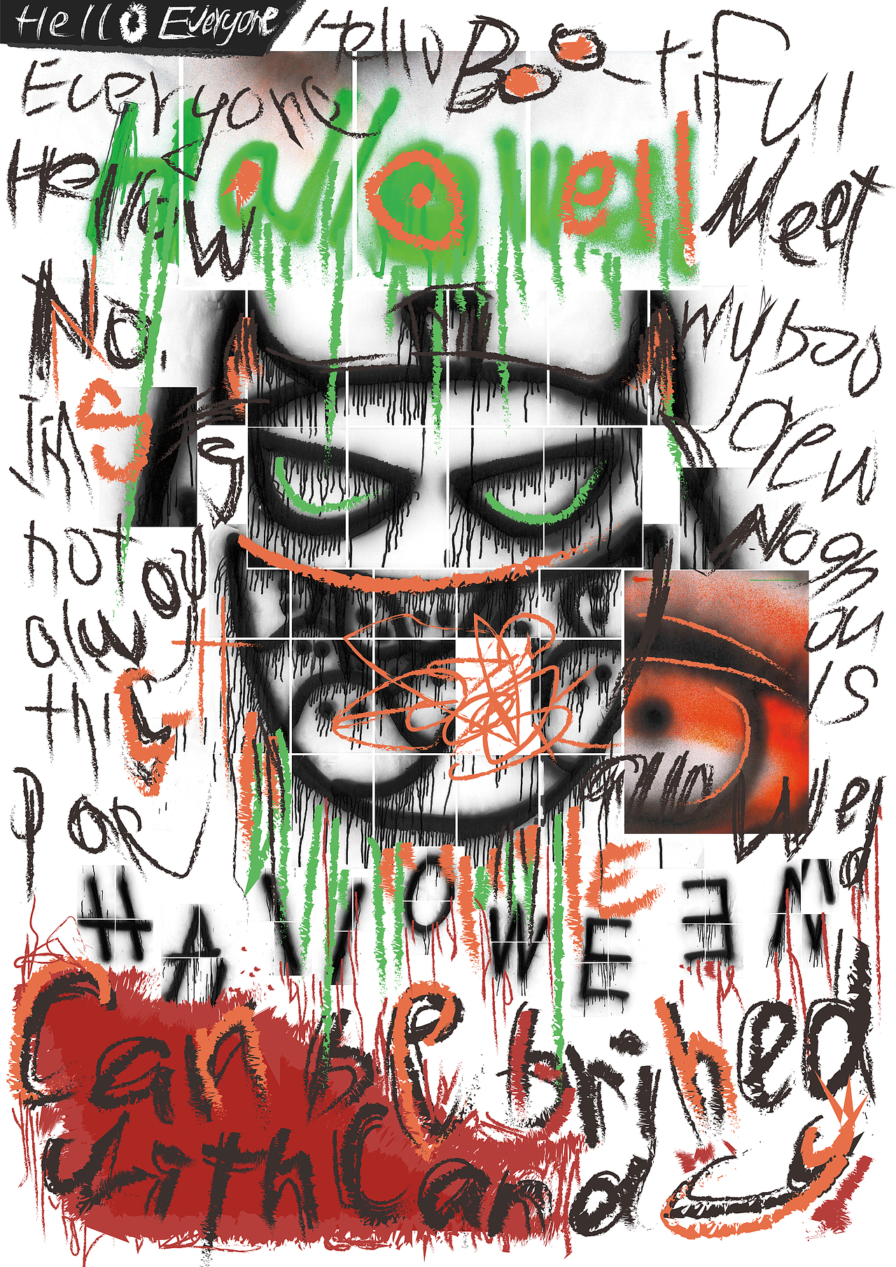 万圣节主视觉设计﹣﹣捣乱夜（图ZNDA1NTk5MjI0） - 海报 - 站酷设计师颖汐元原创素材 - 站酷ZCOOL