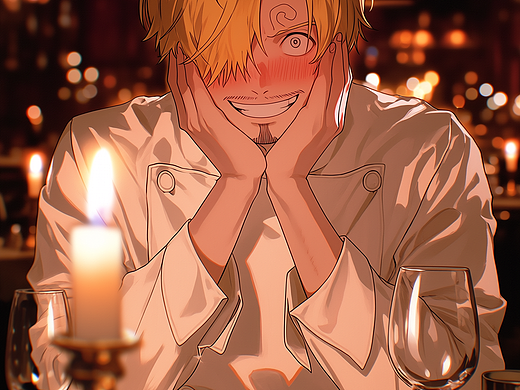 海贼王角色 AI 创作｜从线稿到成稿的视觉进化