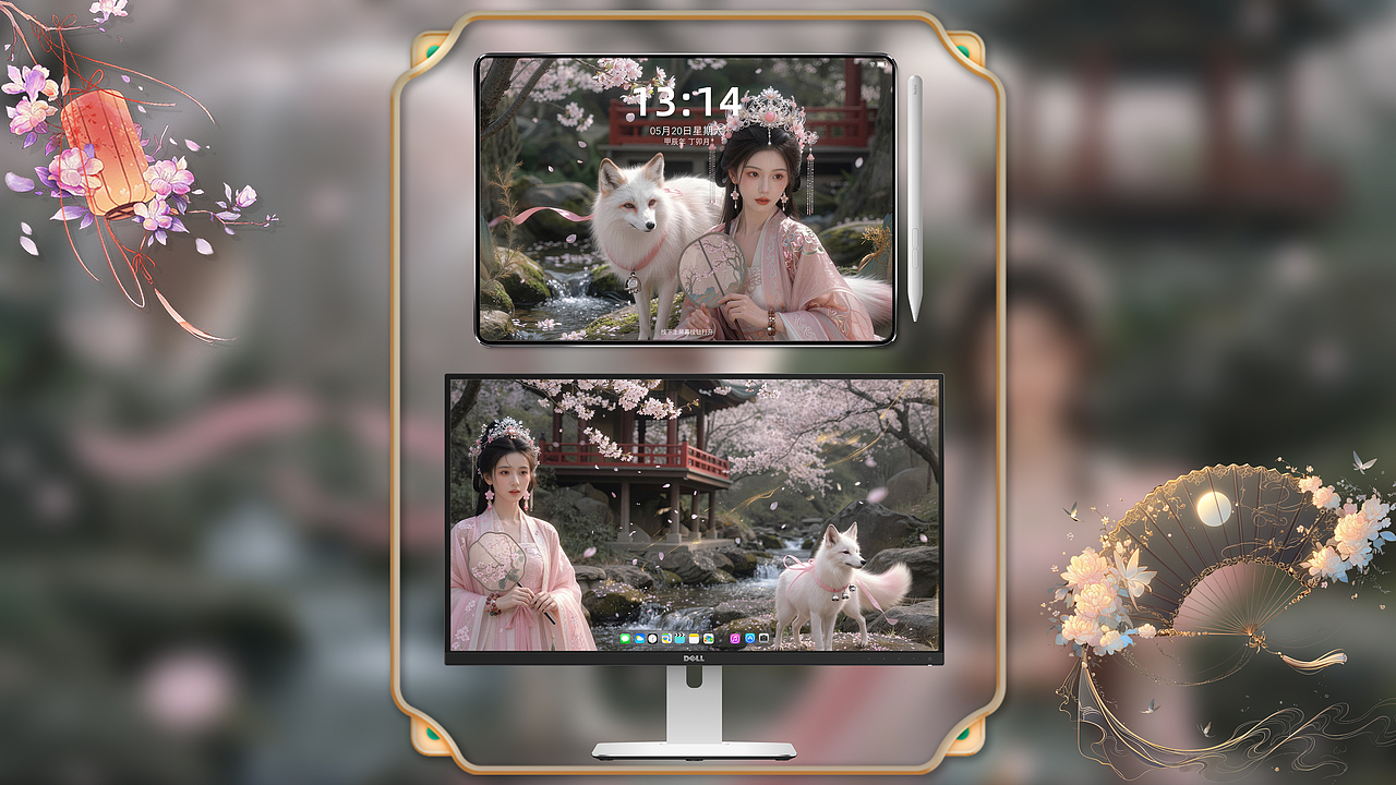 辰灌森 | 樱狐灵姬系列（一）-0146（图ZNDA1NjA1NTQw） - 修图/后期 - 站酷设计师辰灌森原创素材 - 站酷ZCOOL