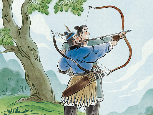 绘本|《纪昌学射》