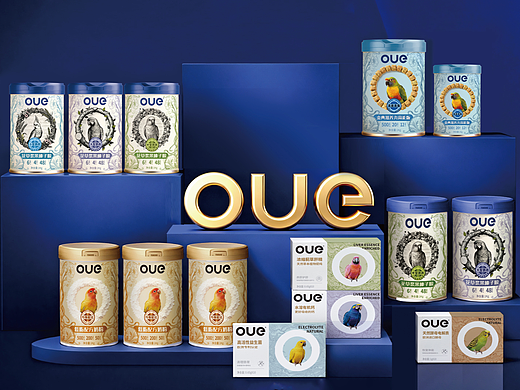宠物粮（鹦鹉）OUE品牌全案设计