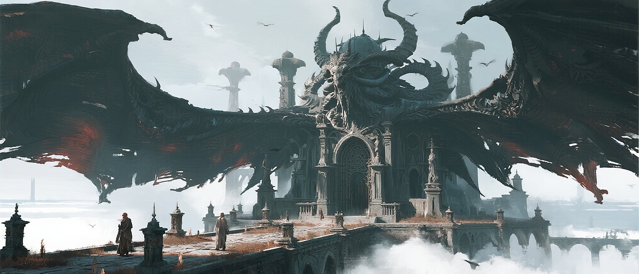 游戏场景概念设计（图ZNDA1NjEzNTI0） - AI作品 - 站酷设计师OMG欧先生原创素材 - 站酷ZCOOL