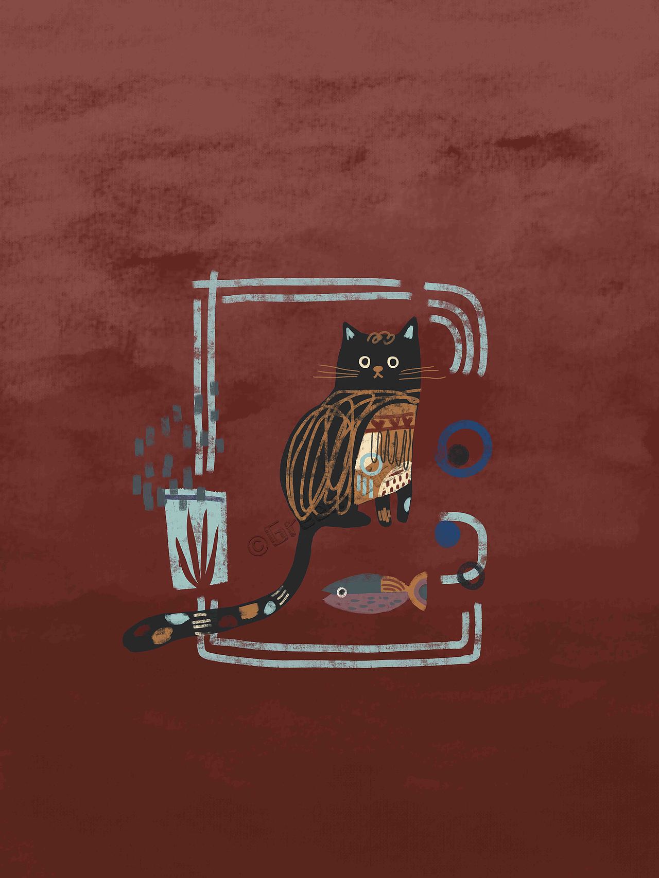 岸知，水不知（图ZNDA1NjEzNTg0） - 商业插画 - 站酷设计师绿瓷叮叮原创素材 - 站酷ZCOOL