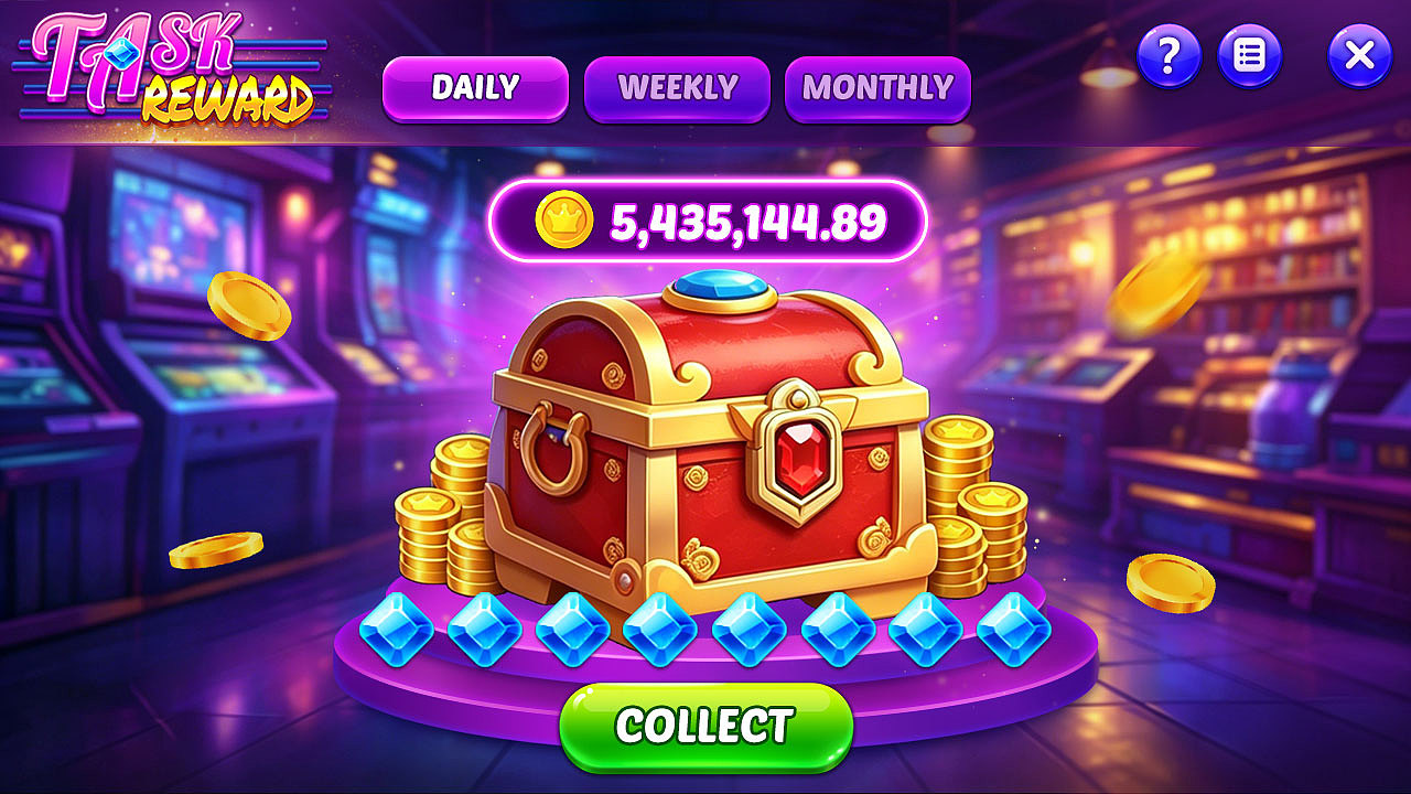 休闲游戏任务奖励UI 每日签到打卡界面设计（图ZNDA1NjEzOTQ0） - 游戏UI - 站酷设计师小叶子_UI原创素材 - 站酷ZCOOL