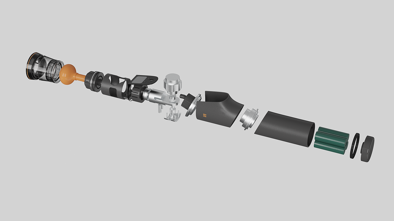 FASCIA-筋膜枪（图ZNDA1NjE5MzIw） - 生活用品 - 站酷设计师Wiiiiilly原创素材 - 站酷ZCOOL